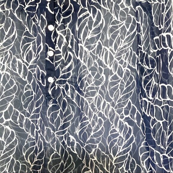 Joe Fresh blue sheer pop over XS - Picture 2 of 4